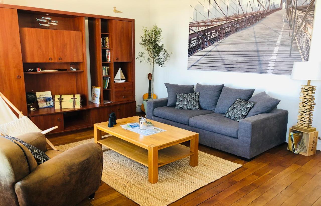 Bellevue -Appartement De Charme - Vue Imprenable Sur La Mer - Face A Nausicaa Μπουλόν-Σιρ-Μερ Εξωτερικό φωτογραφία