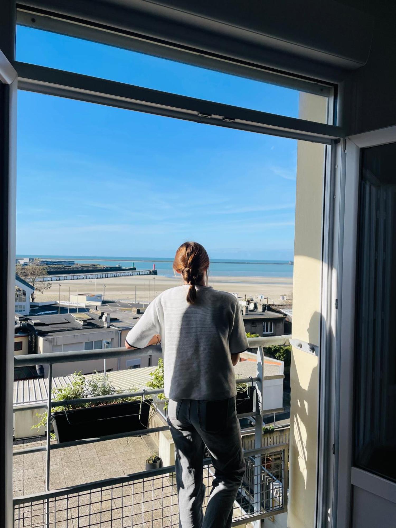 Bellevue -Appartement De Charme - Vue Imprenable Sur La Mer - Face A Nausicaa Μπουλόν-Σιρ-Μερ Εξωτερικό φωτογραφία